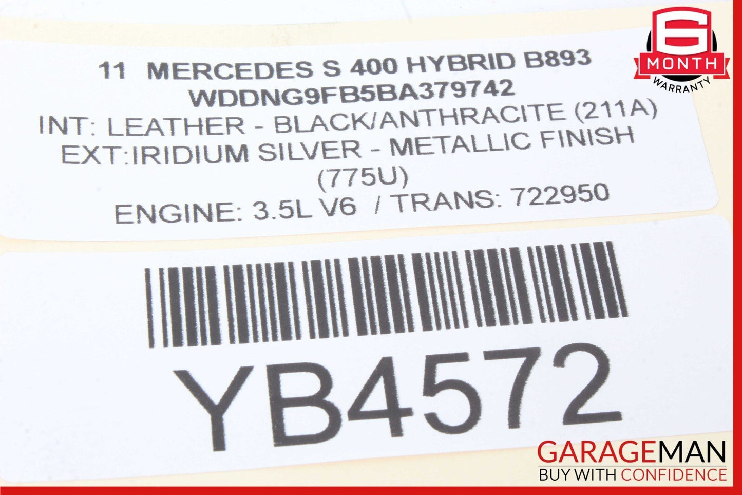 07-13 Mercedes W221 S400 Front Right Door Lock Latch Actuator Keyless Go OEM