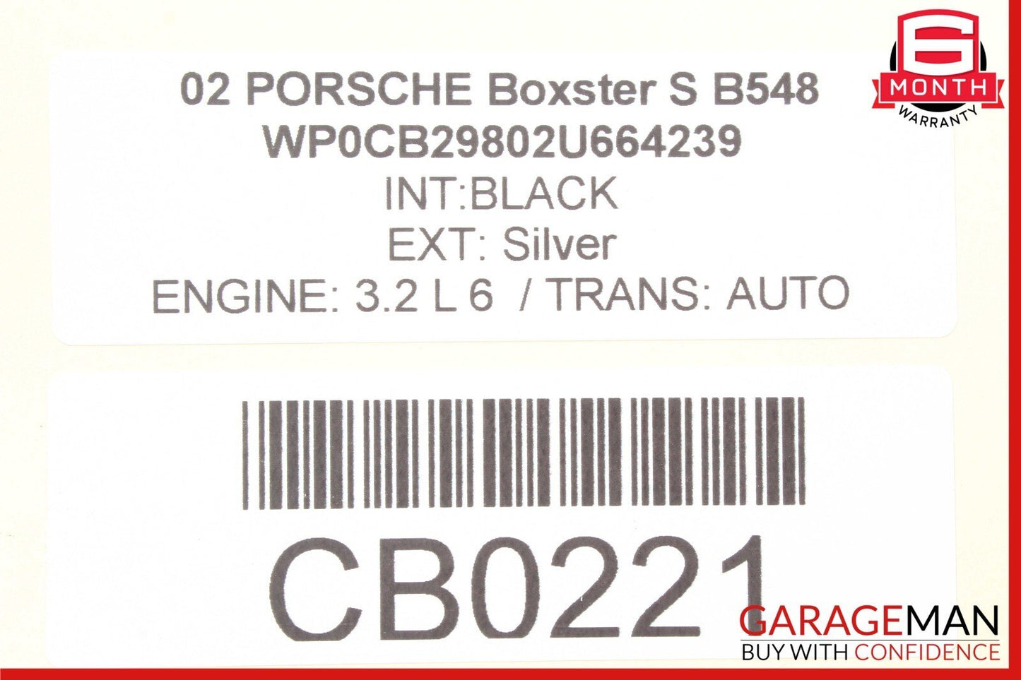 97-04 Porsche Boxster S 986 Front or Rear Suspension Lower Control Arm OEM