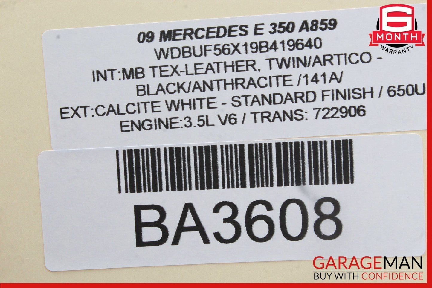 03-09 Mercedes W211 E350 E550 Front Right Side Door Window Regulator Motor OEM