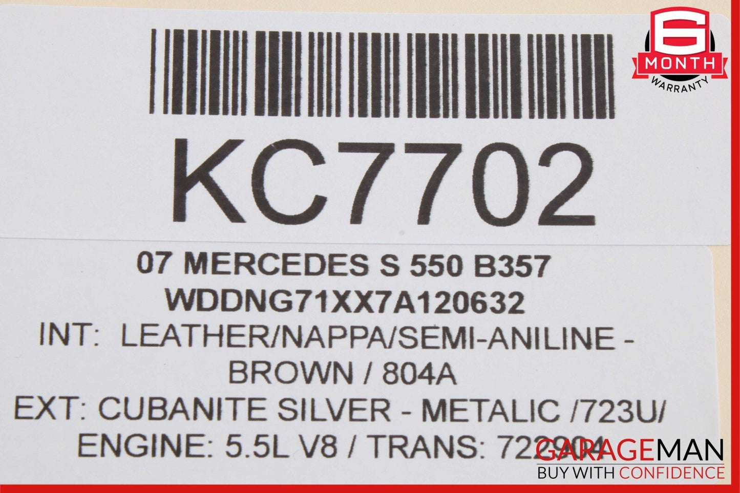 07-14 Mercedes CL600 S550 Front Right Side Door Lock Latch Actuator Keyless Go