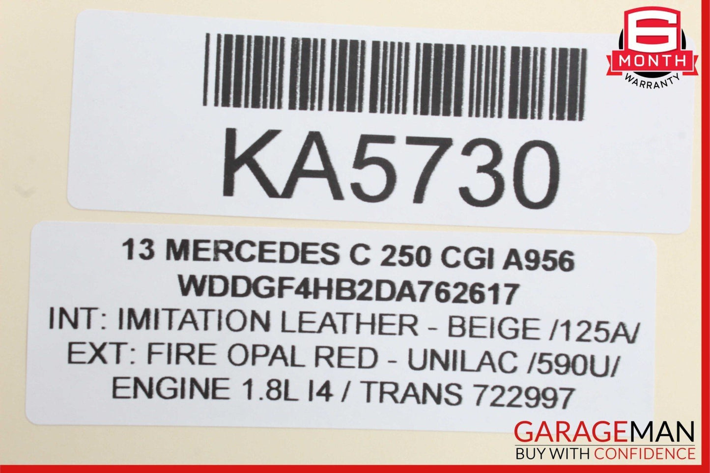 08-20 Mercedes W204 C250 CLS550 SLK250 Front Right Door Lock Latch Actuator OEM