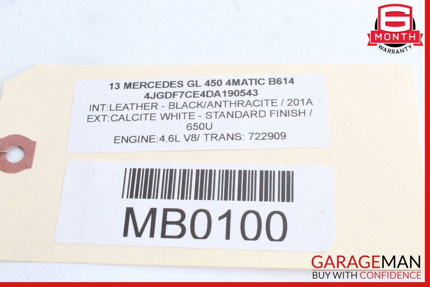 11-19 Mercedes X166 GL450 CL550 S550 Engine Coolant Motor Water Pump OEM