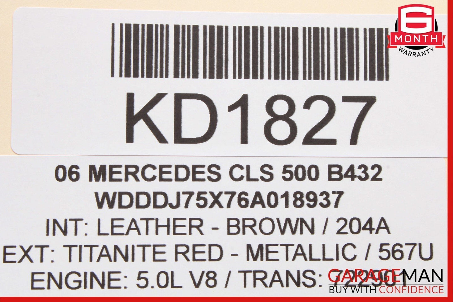 06-11 Mercedes W219 CLS500 CLS55 AMG A/C AC Temp Heater Climate Control Unit OEM