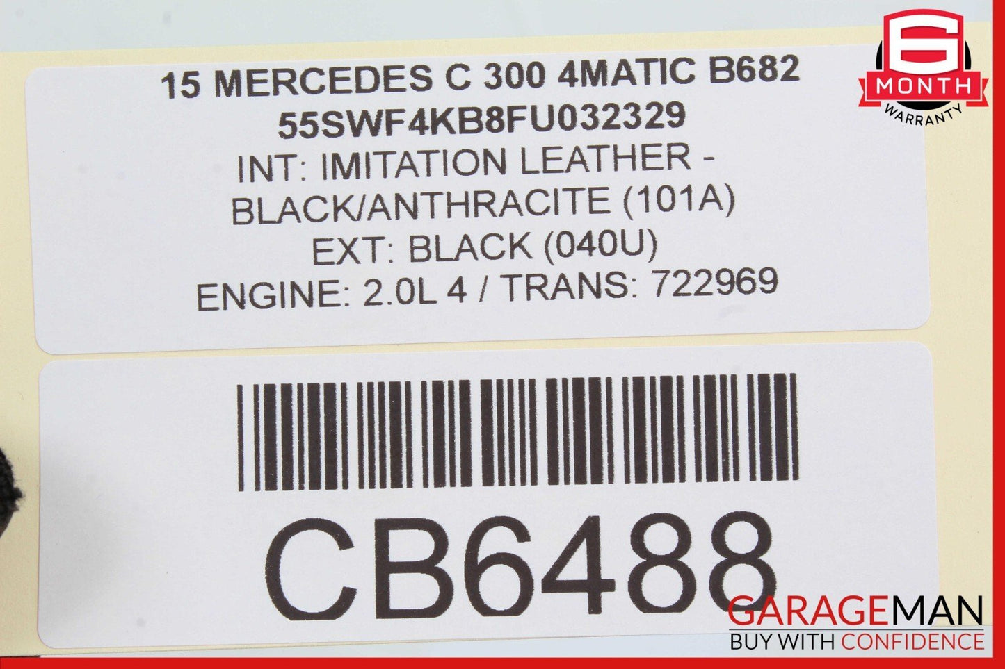 15-20 Mercedes W205 C300 C63 AMG Front Left Side Door Window Regulator Motor OEM