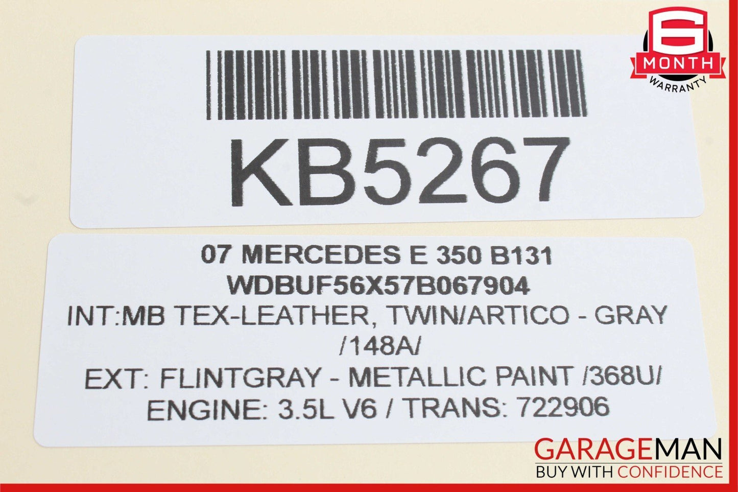 03-09 Mercedes W211 E350 E550 E63 AMG Rear Left Side Door Controller Module Unit