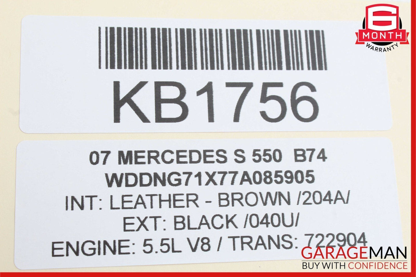 07-13 Mercedes W221 S550 Rear Center Console AC A/C Air Vent Trim Assembly Wood