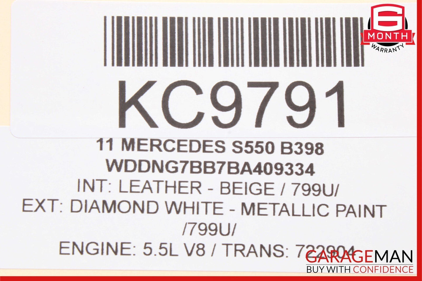 07-14 Mercede W221 S550 CL550 Front Left Driver Seat Control Memory Switch OEM