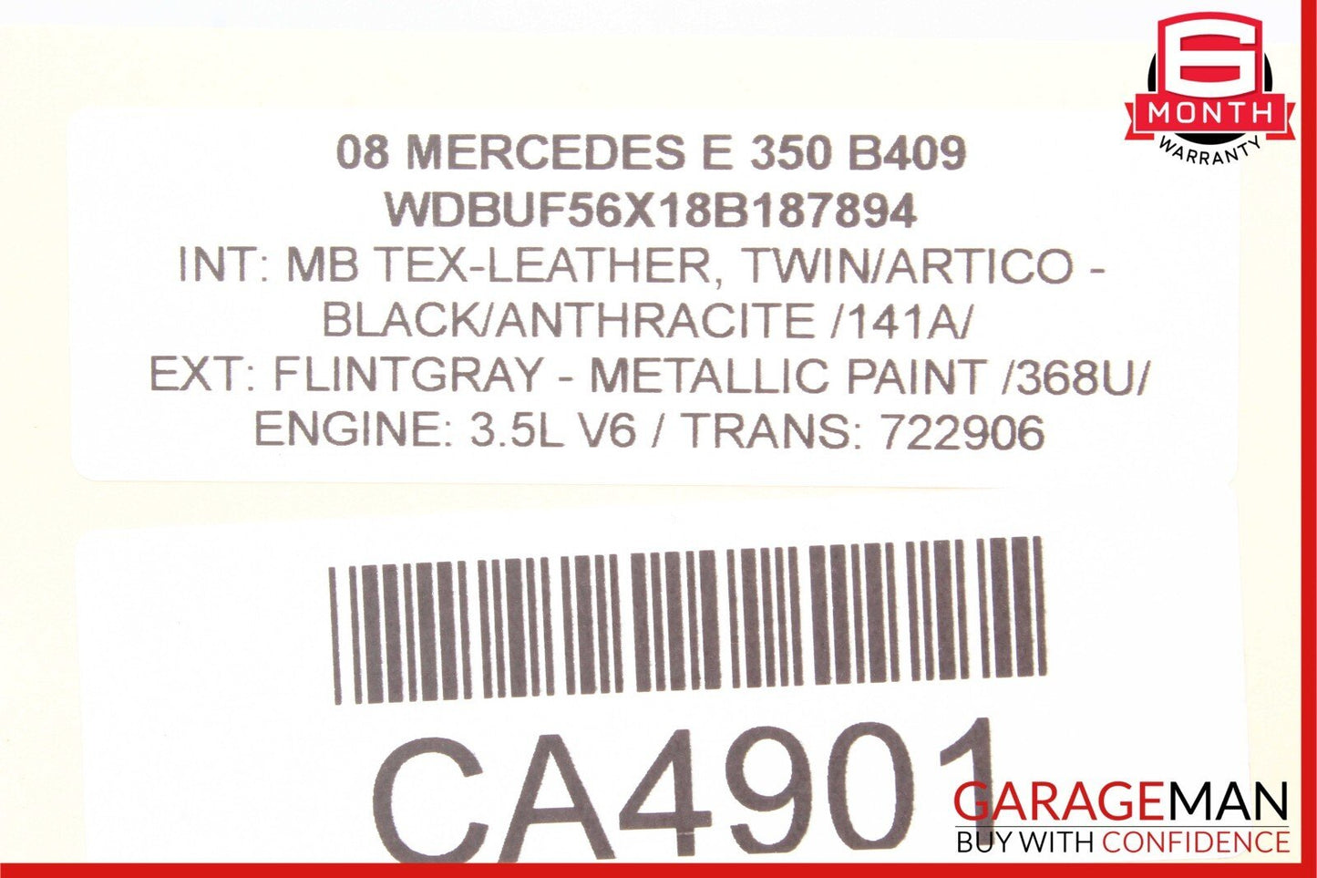 03-11 Mercedes E350 E550 CLS63 AMG Front Left Side Lower Control Arm RWD
