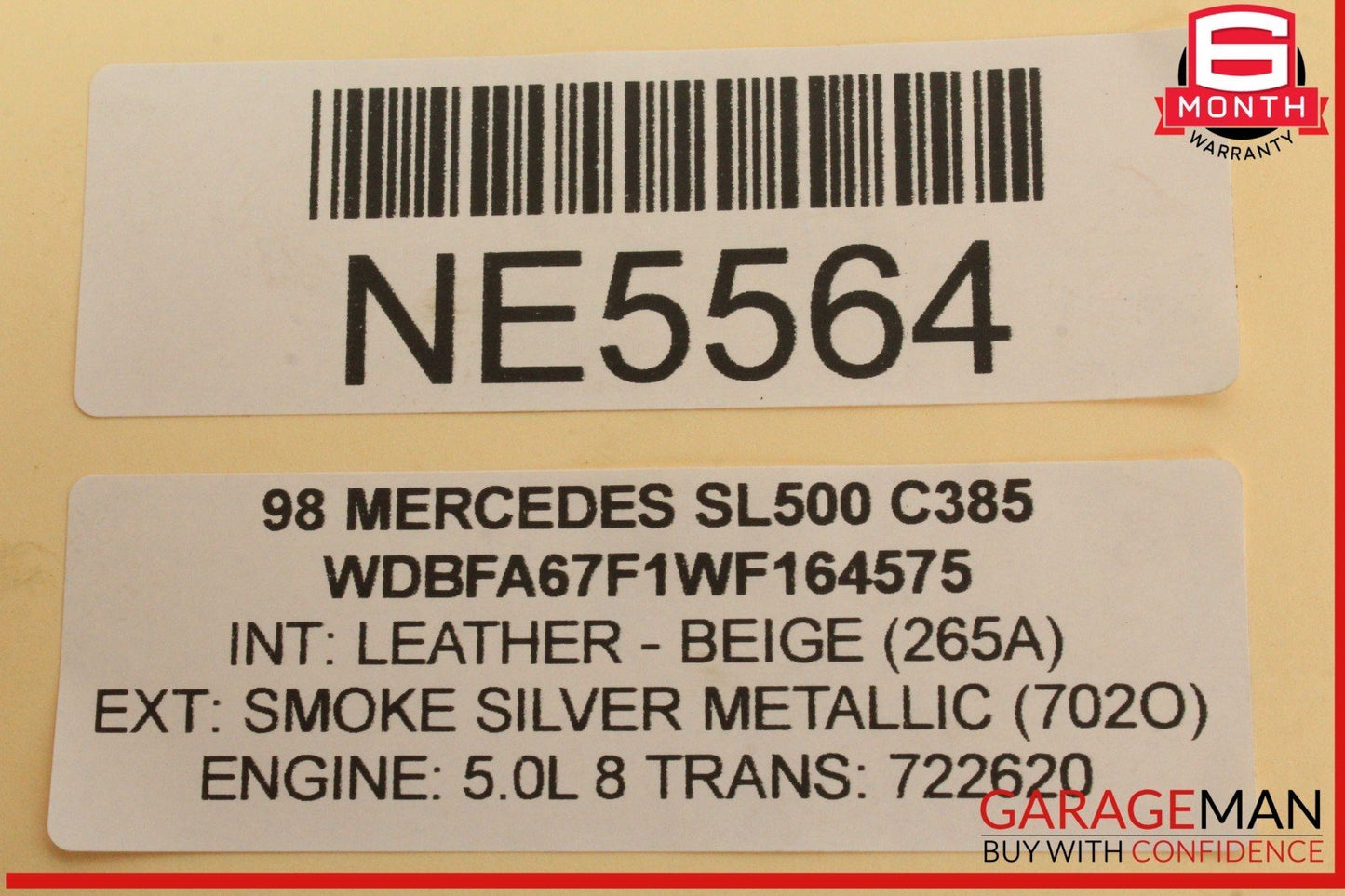 90-02 Mercedes R129 SL500 SL600 Front Right Side Spindle Knuckle Wheel Hub OEM