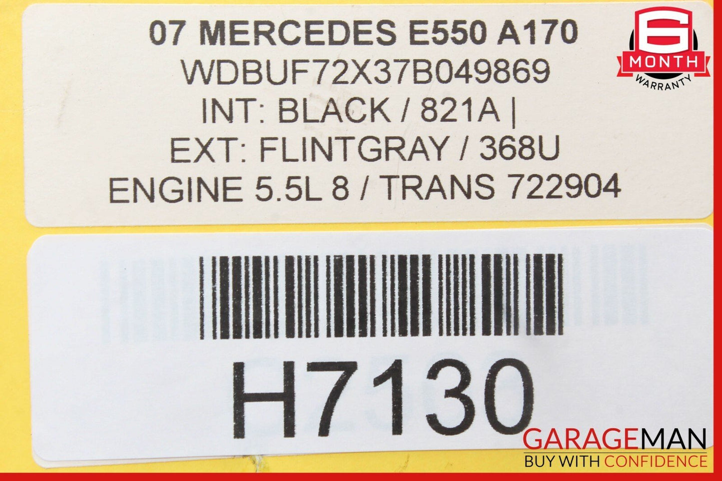 03-11 Mercedes W211 E350 RWD Front Left Upper Control Arm OEM