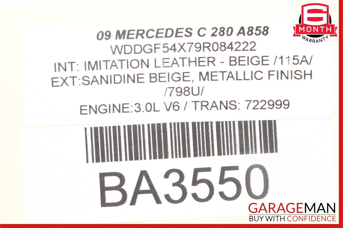 08-18 Mercedes CLS400 C300 C250 E400 Front Right Side Door Control Module Unit