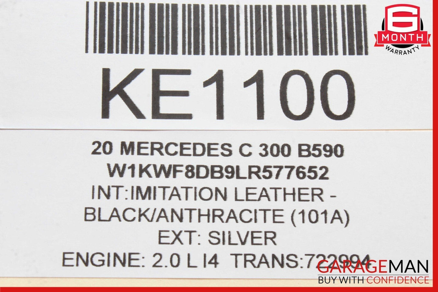 15-20 Mercedes W205 C300 GLC43 Front Left Side Seat Control Switch Module Unit