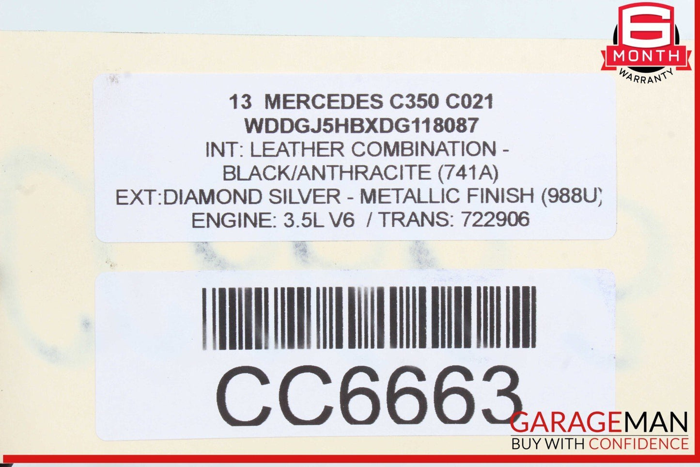 10-16 Mercedes W204 C350 E350 SL400 Rear Differential Diff Axle Carrier OEM