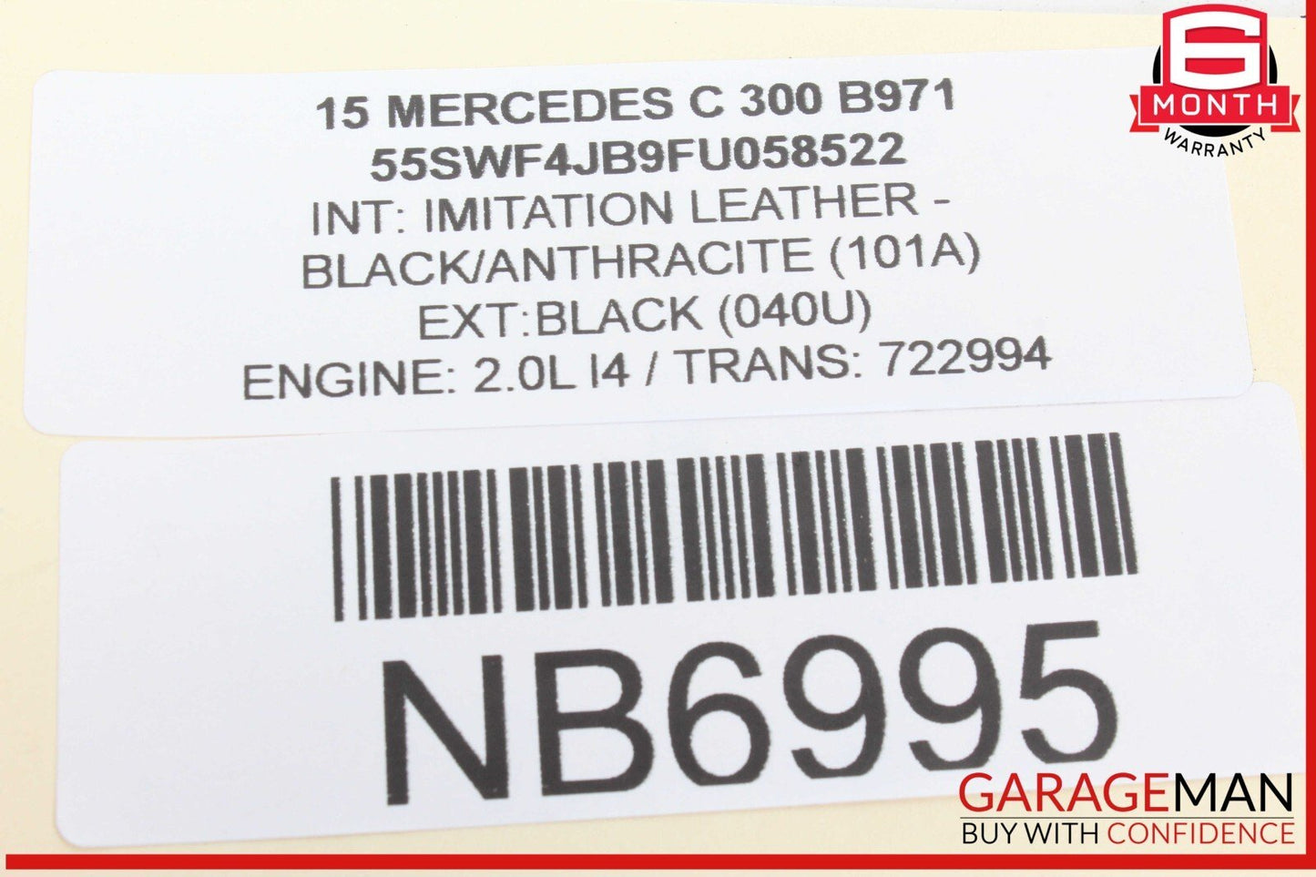 15-20 Mercedes W205 C300 C350e Rear Left Side Wheel Spindle Knuckle Hub Bearing