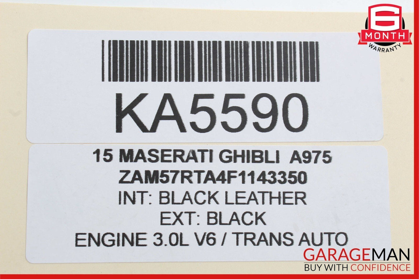 14-17 Maserati Ghibli Anti Lock ABS Brake Pump Module Unit