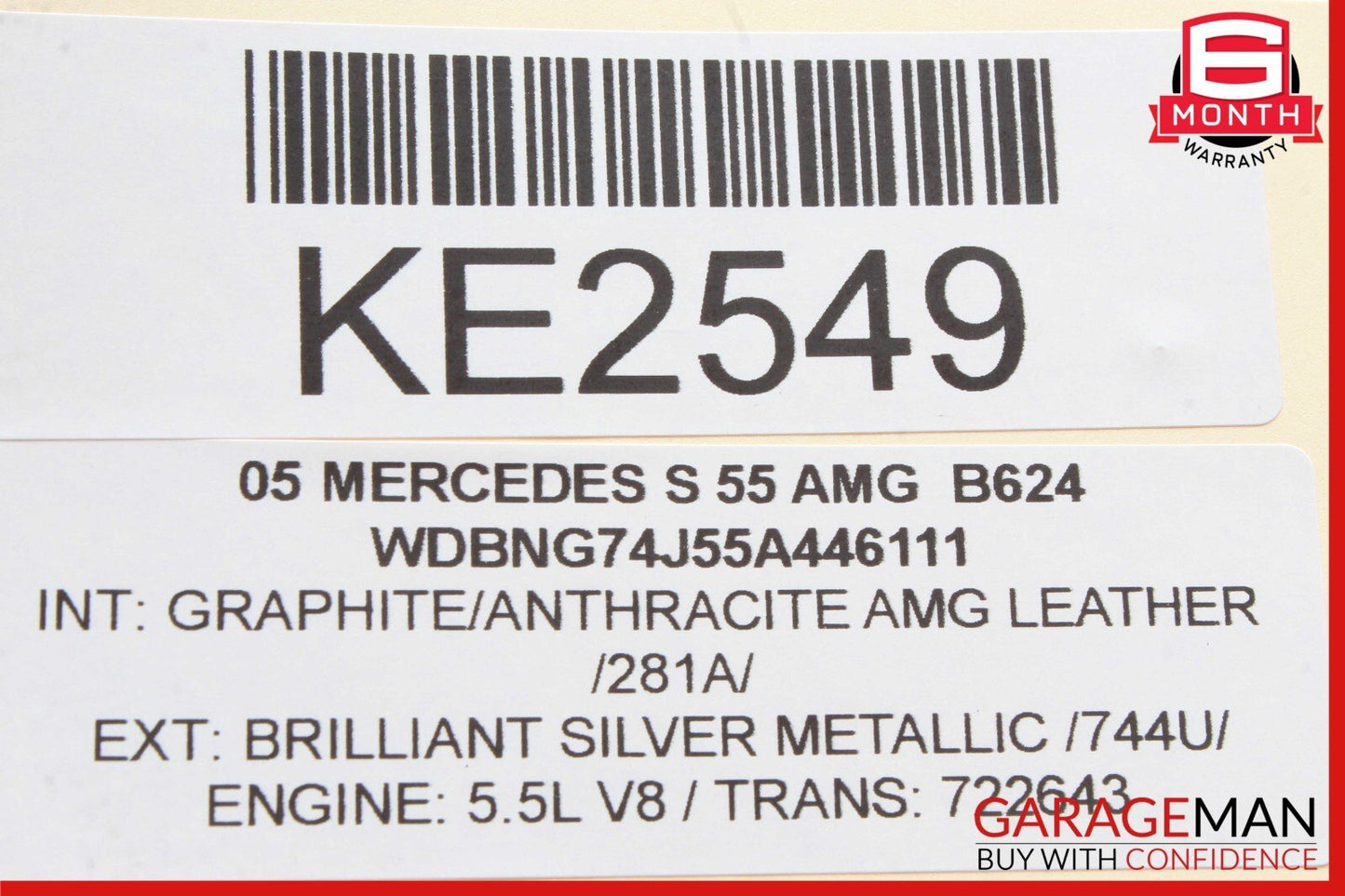 00-12 Mercedes S55 CLK320 S430 SL500 Voice Communication Control Module OEM