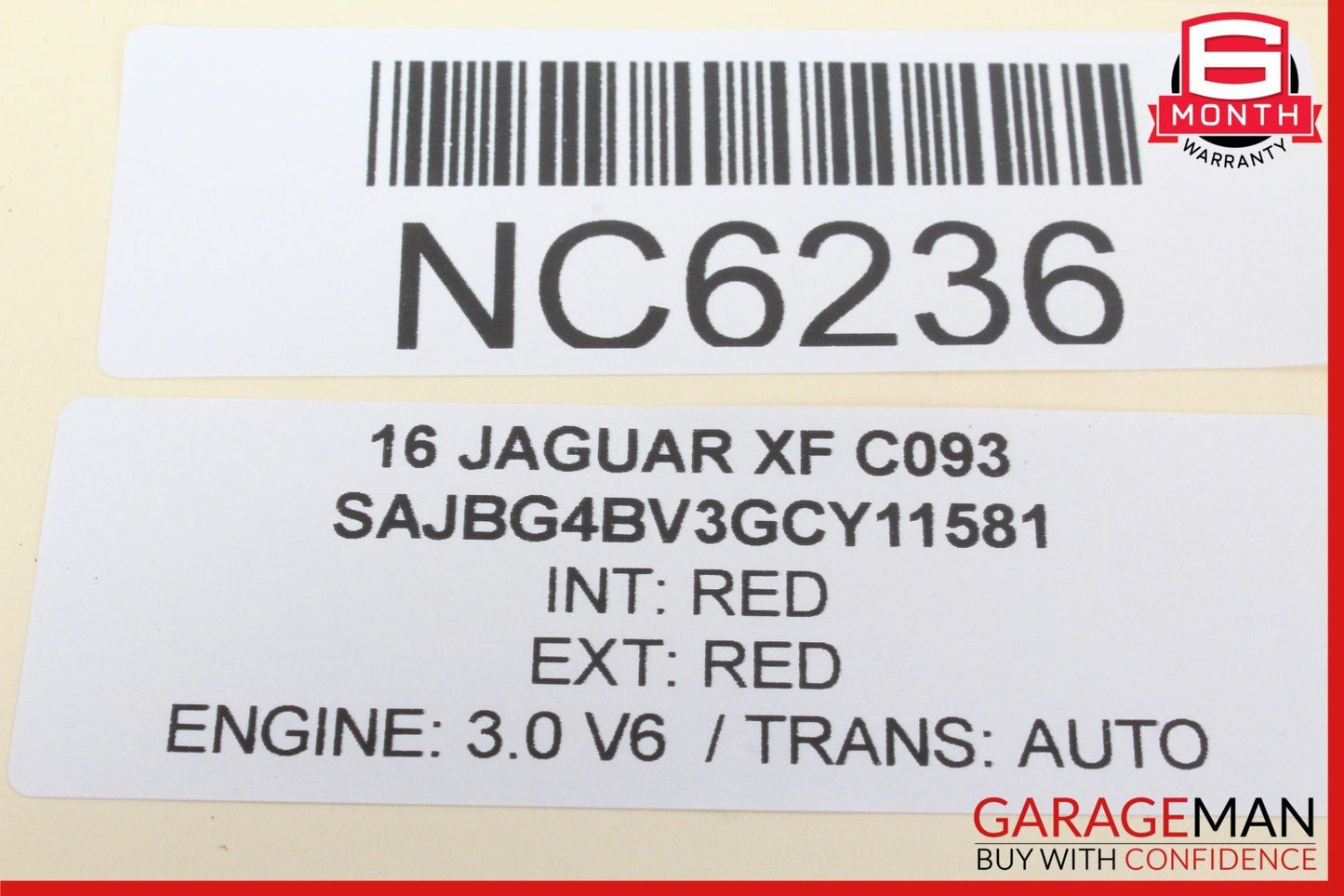 16-20 Jaguar XF Front Radio Display Control Trim Panel Switch GX6319F211ZB OEM