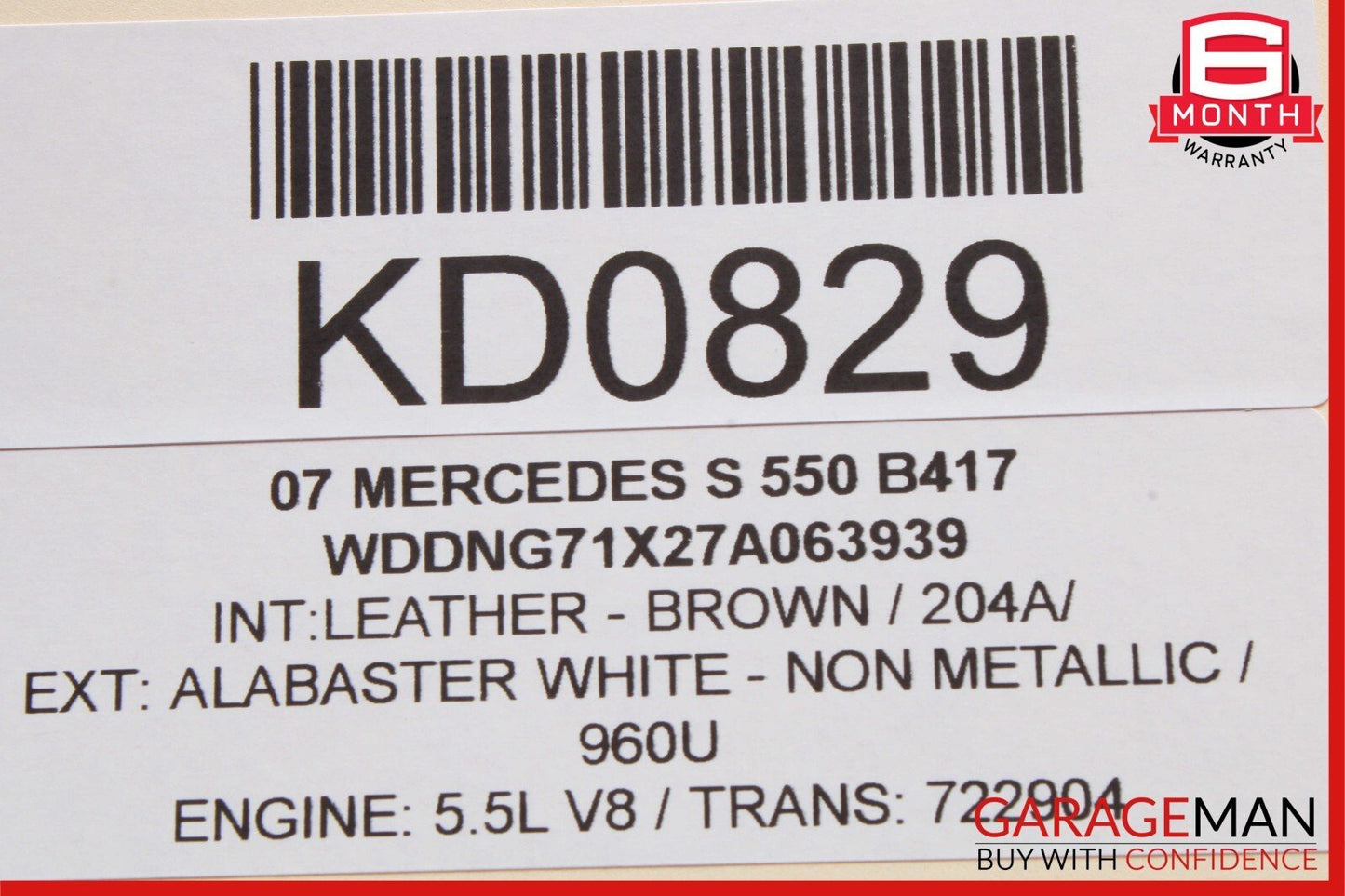 07-13 Mercedes W221 S550 S400 S350 Front Right Side Under Seat Control Unit