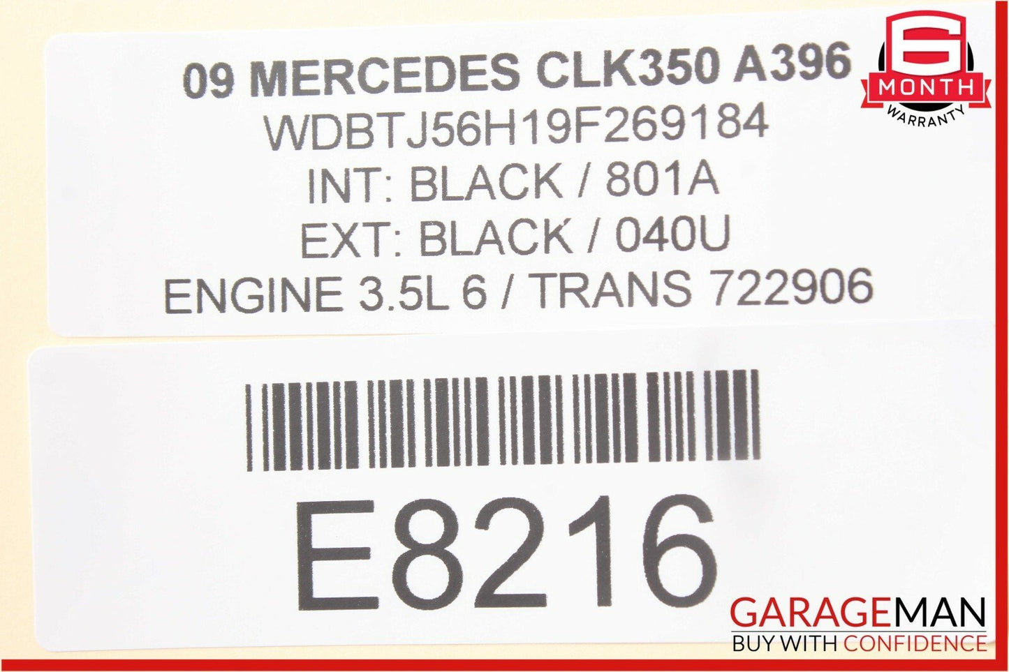 03-09 Mercedes W209 CLK350 Dash Dashboard Speaker Cover Grille Grill Black OEM
