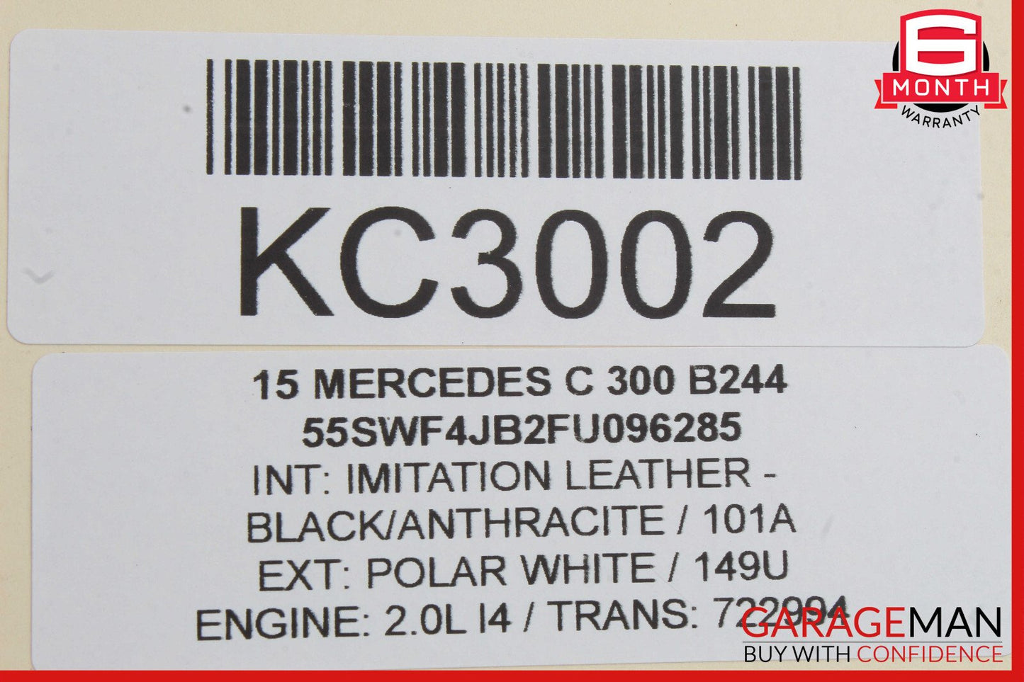 15-20 Mercedes W205 C300 C350e Front Left Side Door Lock Latch Actuator OEM