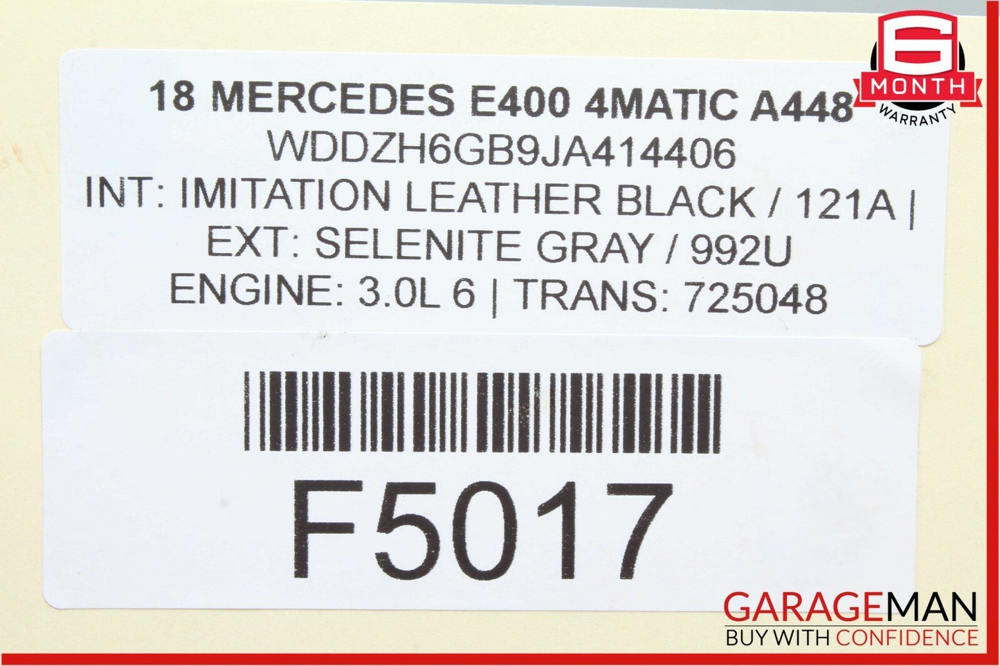 16-18 Mercedes W213 E400 Front Right & Left Side Brake Rotor Disc Set Drilled