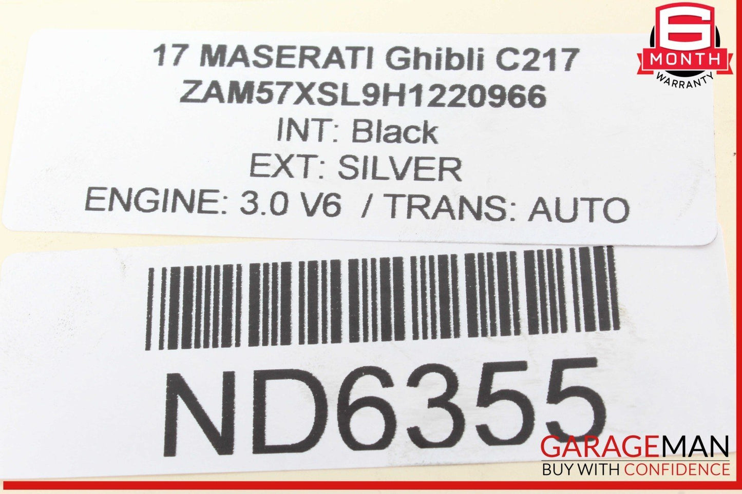 14-20 Maserati Ghibli Levante Left Turbocharger Turbo Charger Manifold OEM