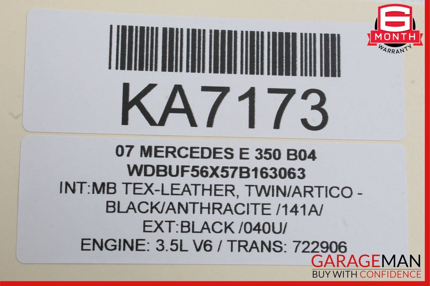 03-12 Mercedes CLS500 SLK280 E350 Front Right Side Seat Control Module Unit