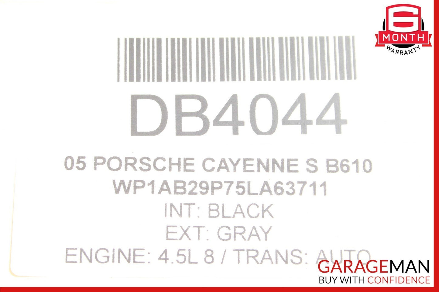 03-06 Porsche Cayenne 955 AC A/C Air Conditioning Condenser 7L0820411F OEM