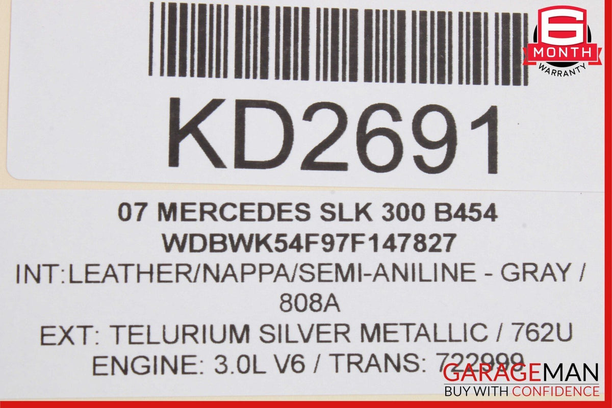 05-11 Mercedes R171 SLK300 Front Left Side Wheel Spindle Knuckle Hub Bearing OEM