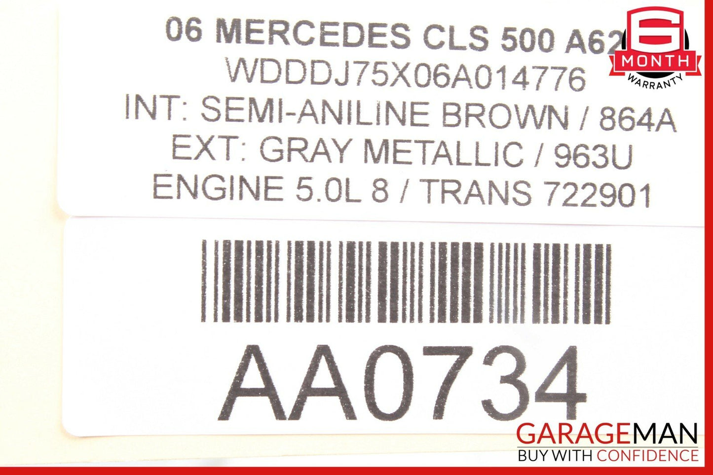 06-11 Mercedes W219 CLS500 Rear Left Door Computer Controller Module Unit