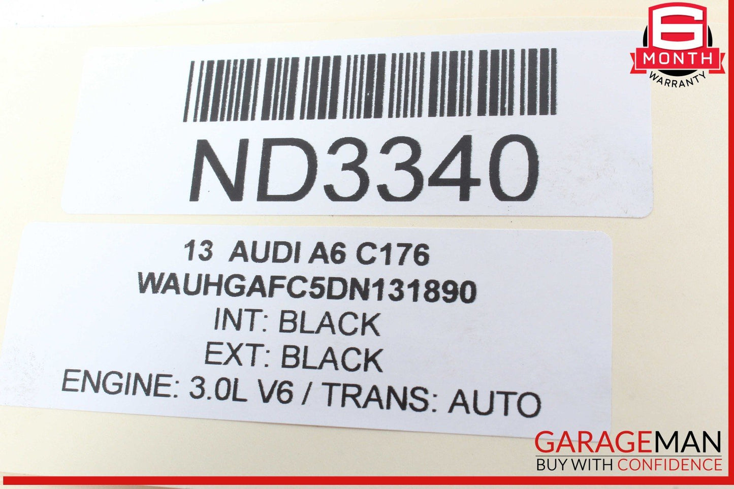 12-18 Audi A6 A7 Transmission Oil Cooler Hose Tube OEM