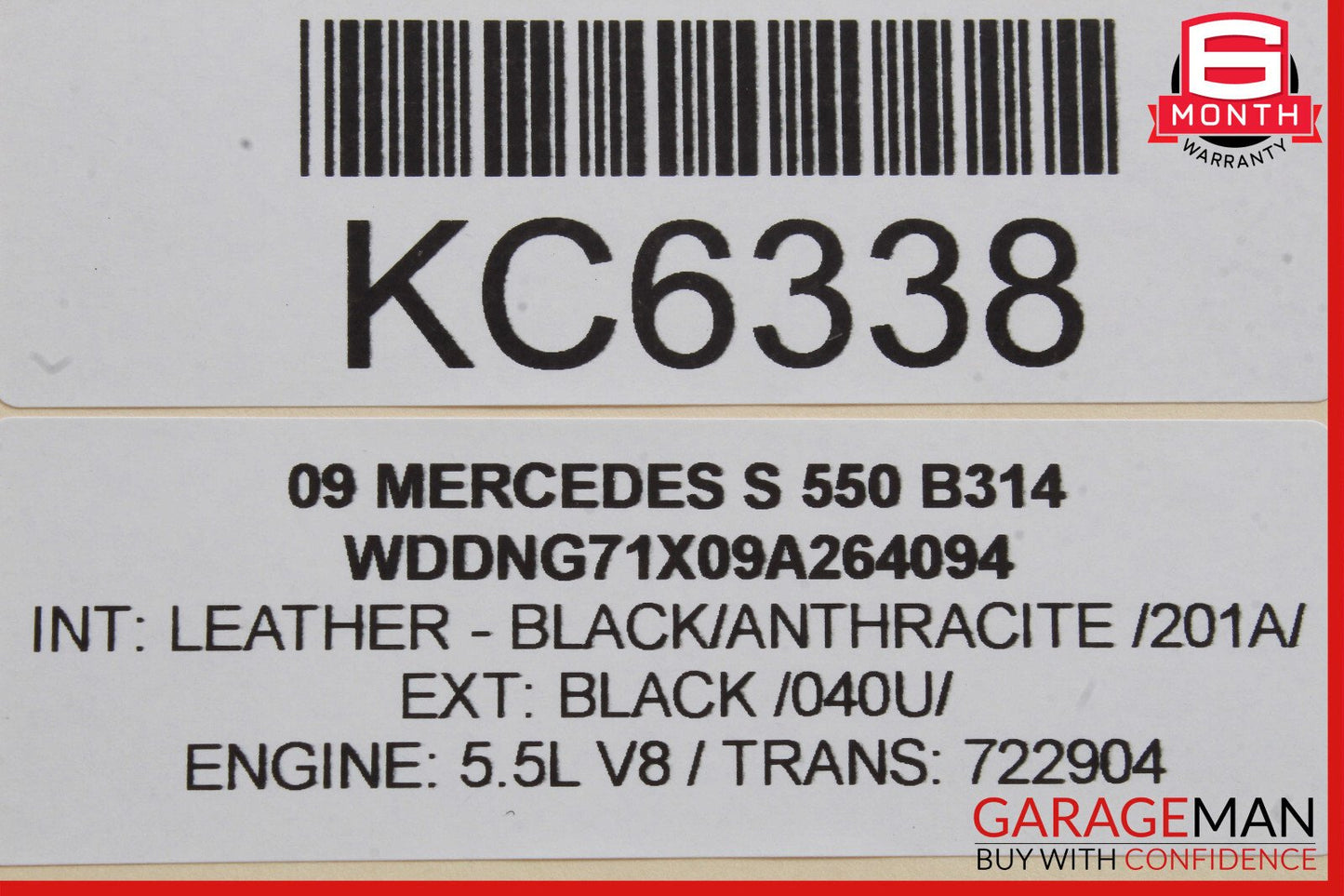 07-13 Mercedes W221 S350 S550 S63 AMG Rear Left or Right Door Control Module