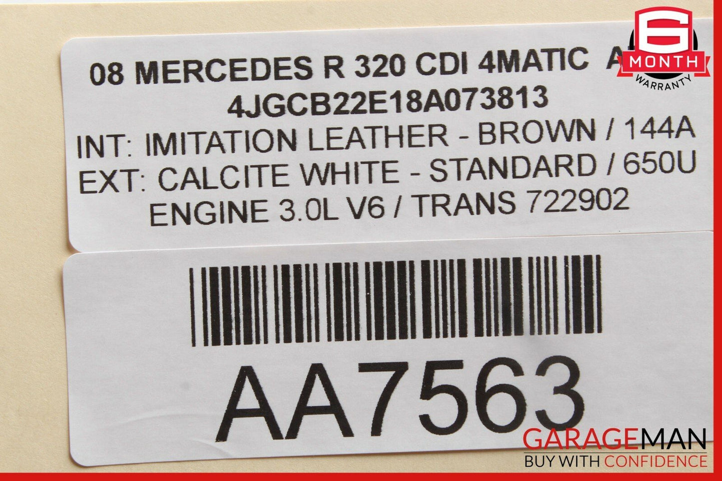 06-10 Mercedes W251 R320 R500 Center Dashboard Hazard ESP Control Switch OEM