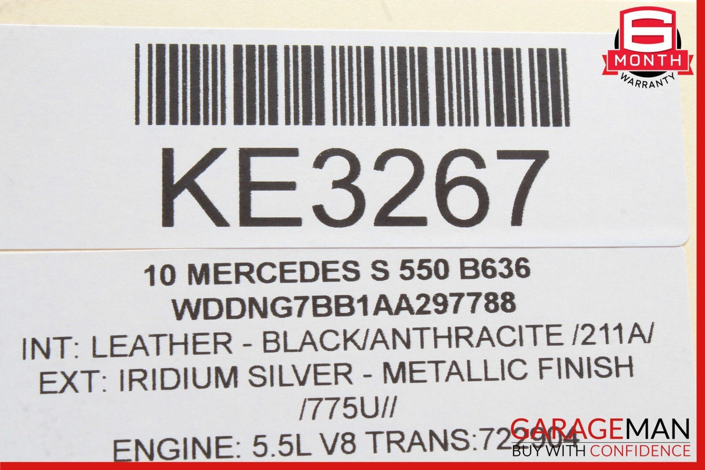 07-14 Mercedes W221 S550 CL550 Trunk Release Remote Open Close Module OEM