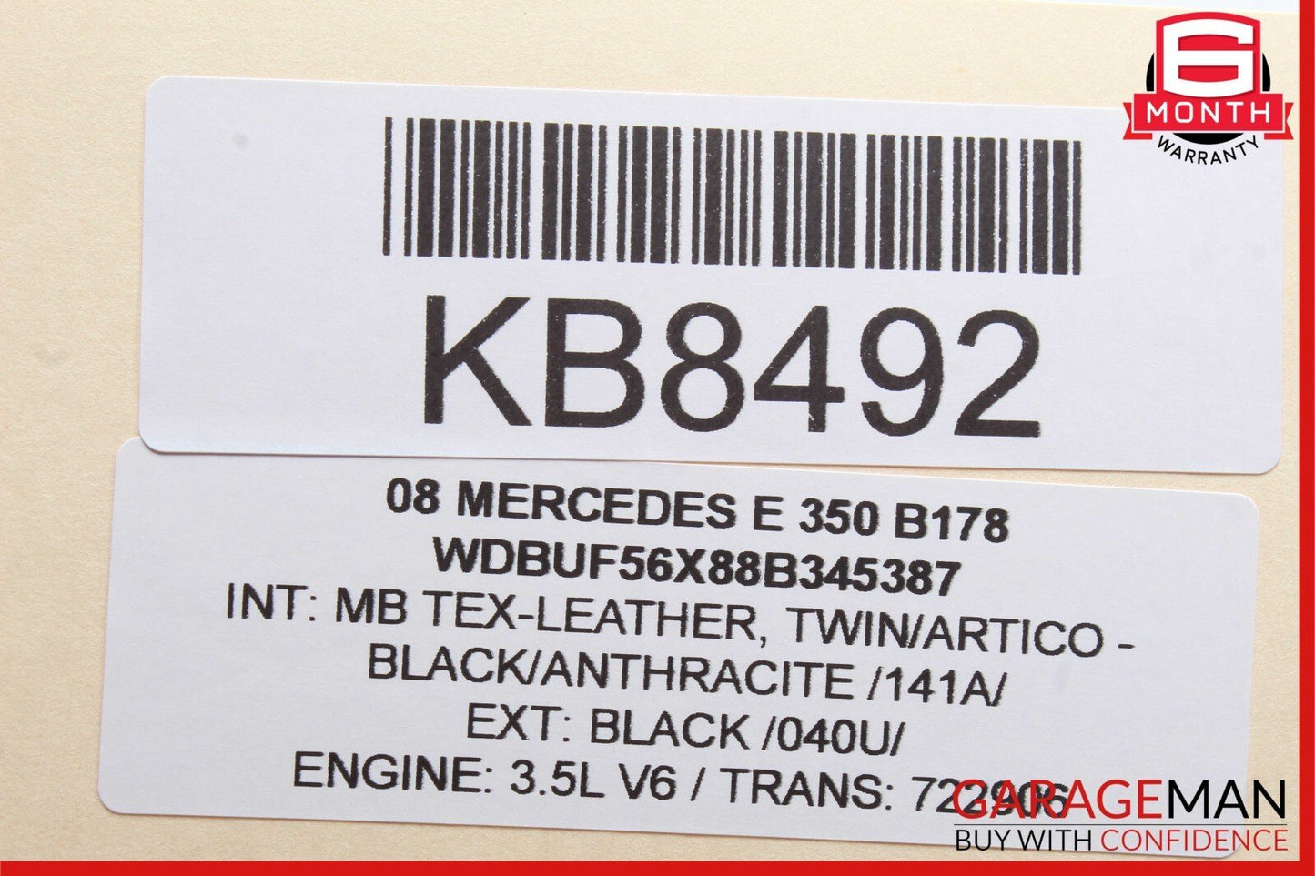 03-09 Mercedes E350 E63 AMG CLS500 Hazard Switch Control Panel Trim Wood OEM