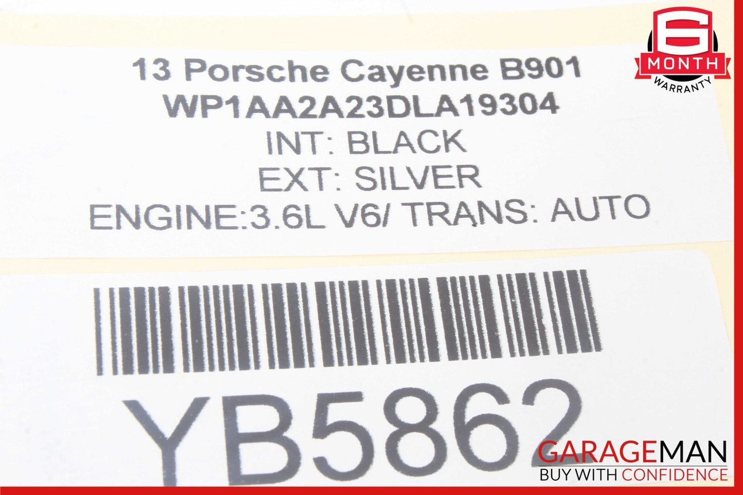 11-18 Porsche Cayenne 958 Rear Right Passenger Side Wheel Spindle Knuckle Hub