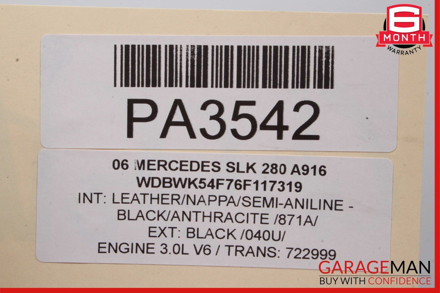 05-11 Mercedes R171 SLK280 C350 AC A/C Air Cooling Radiator Condenser