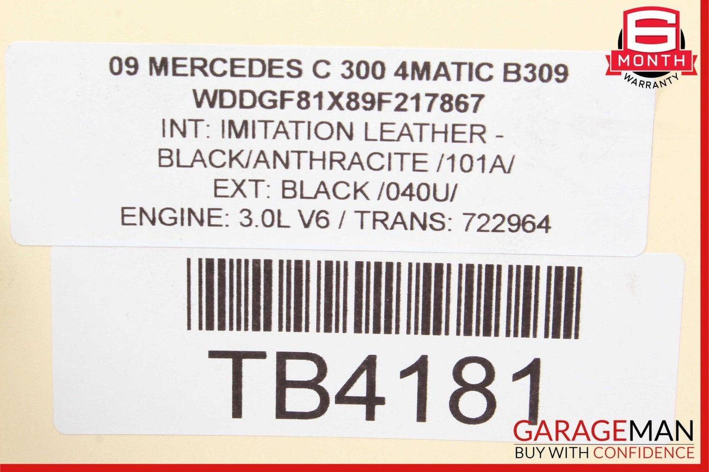 05-13 Mercedes W204 C300 4MATIC Front Left Side Engine Timing Chain Cover Plate