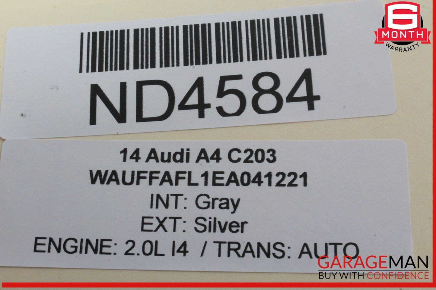 2009-2016 Audi A4 Front Left Window Regulator Motor 8K0959801A Genuine