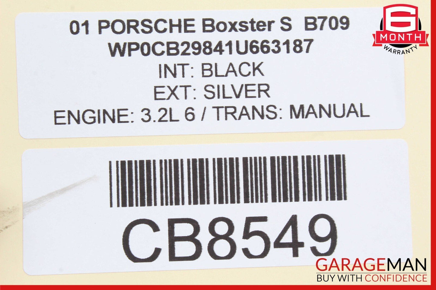 97-04 Porsche Boxster 986 Rear Right / Left Lower Suspension Control Arm