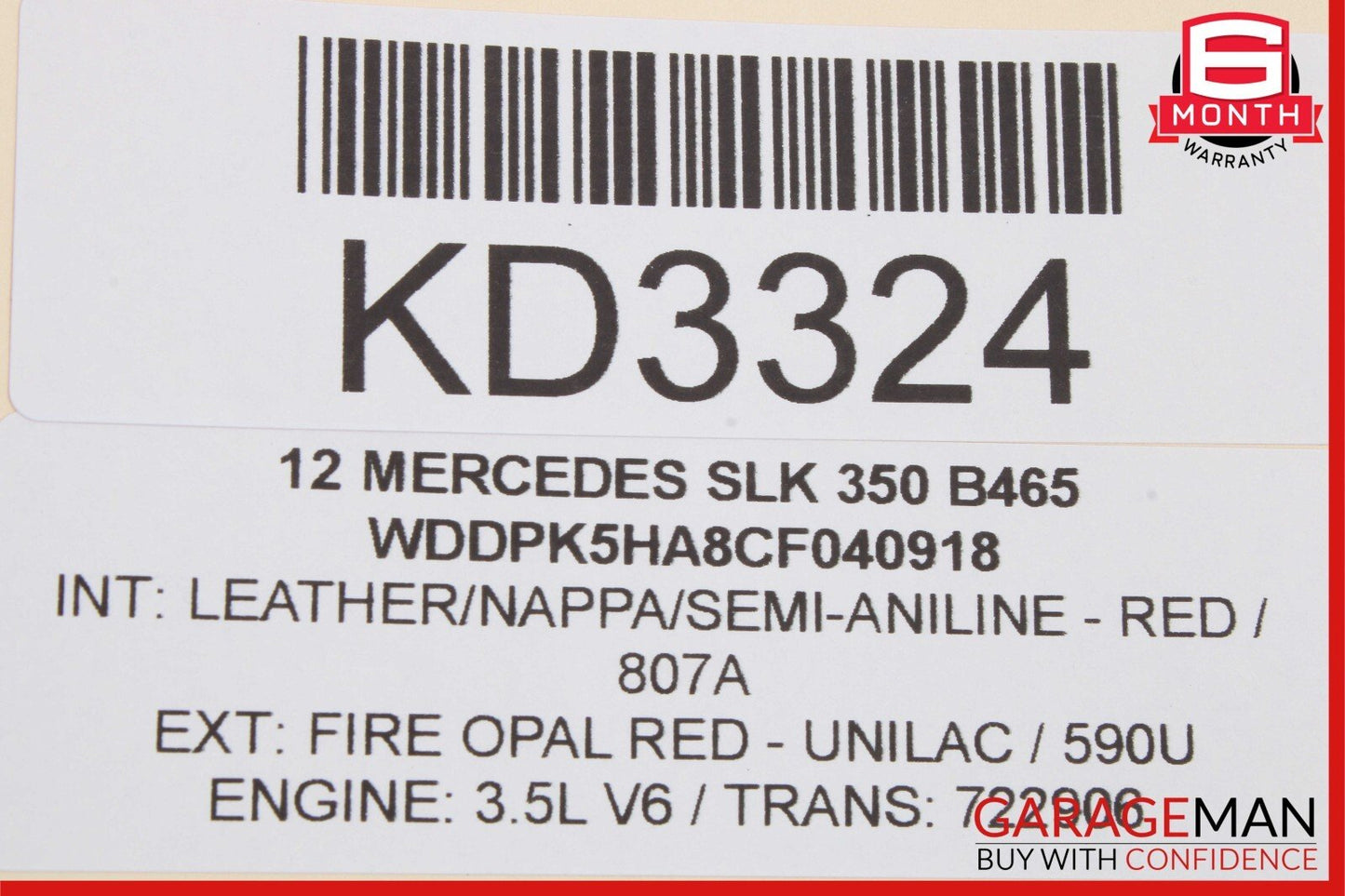12-20 Mercedes R172 SLK350 SLC300 Convertible Left Top Main Drive Lift Cylinder