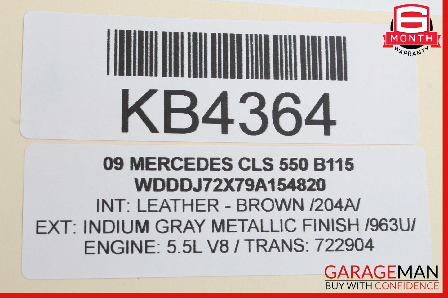 09-11 Mercedes W219 CLS550 E320 E550 Command Head Unit Navigation Radio CD OEM