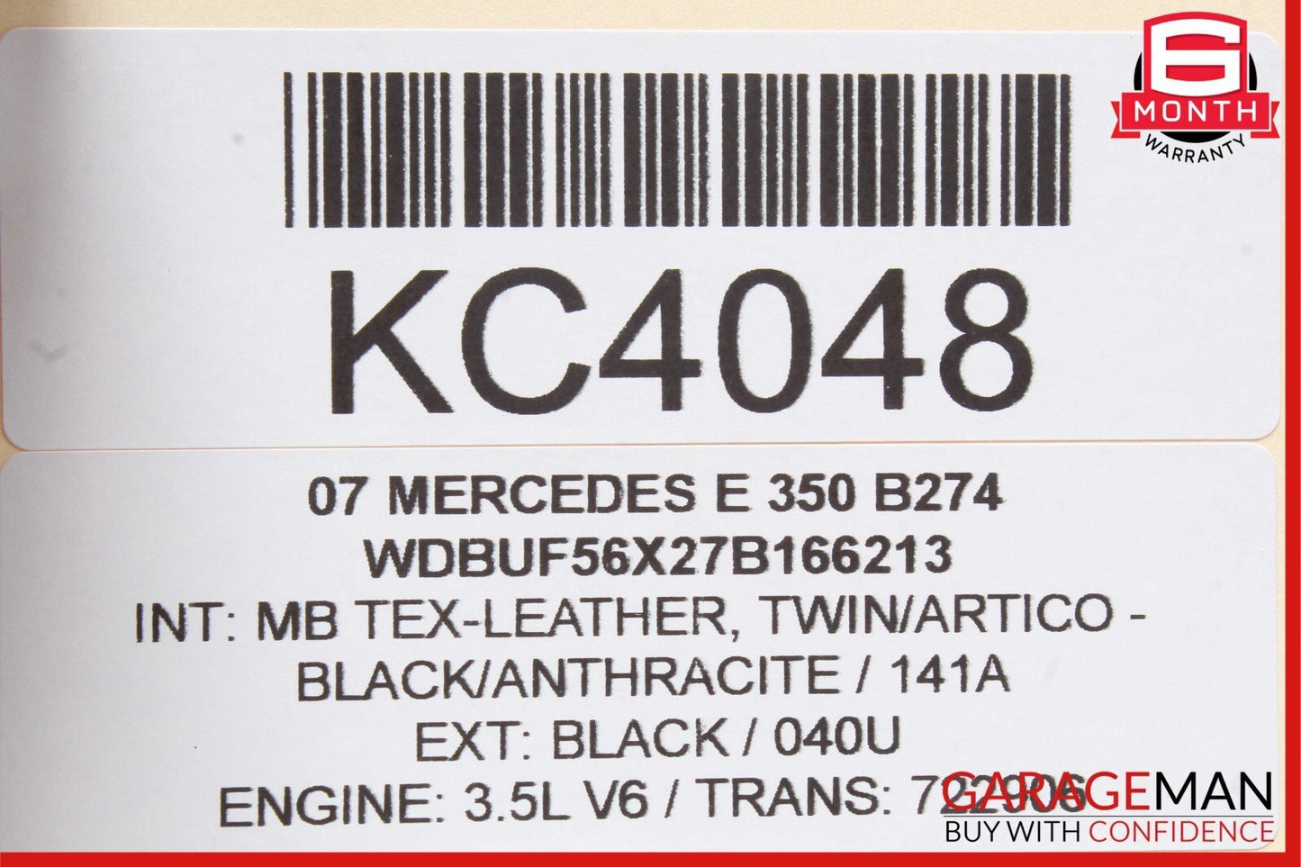 03-09 Mercedes W211 E350 E550 E320 Front Right Side Door Control Module Unit