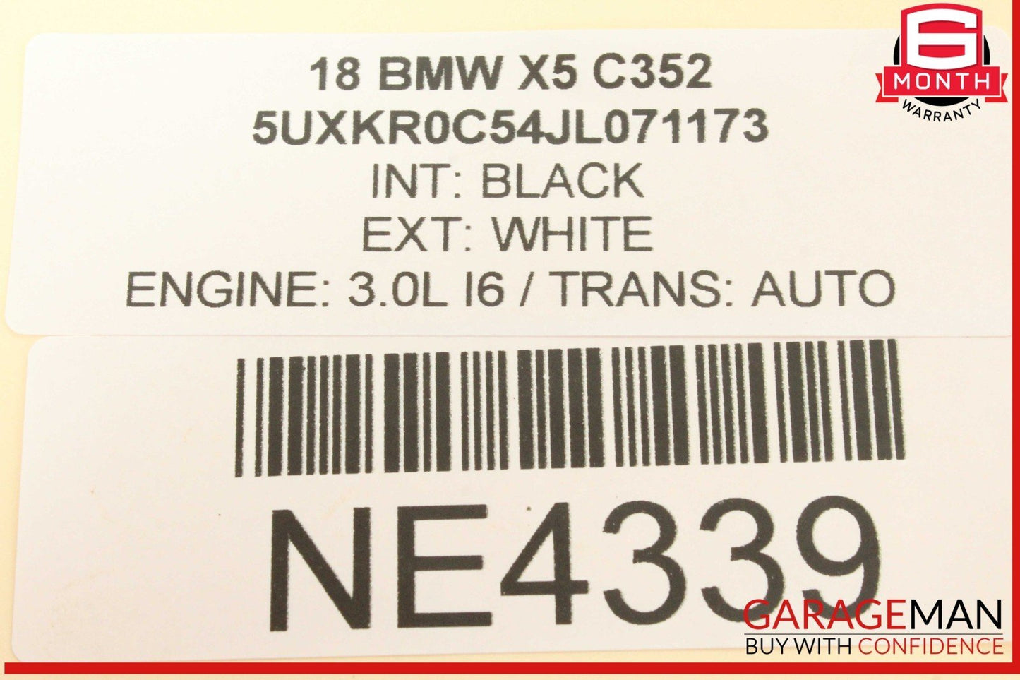 14-18 BMW X5 F15 X6 Engine Motor Piston w/ Connecting Rod 7846593 OEM