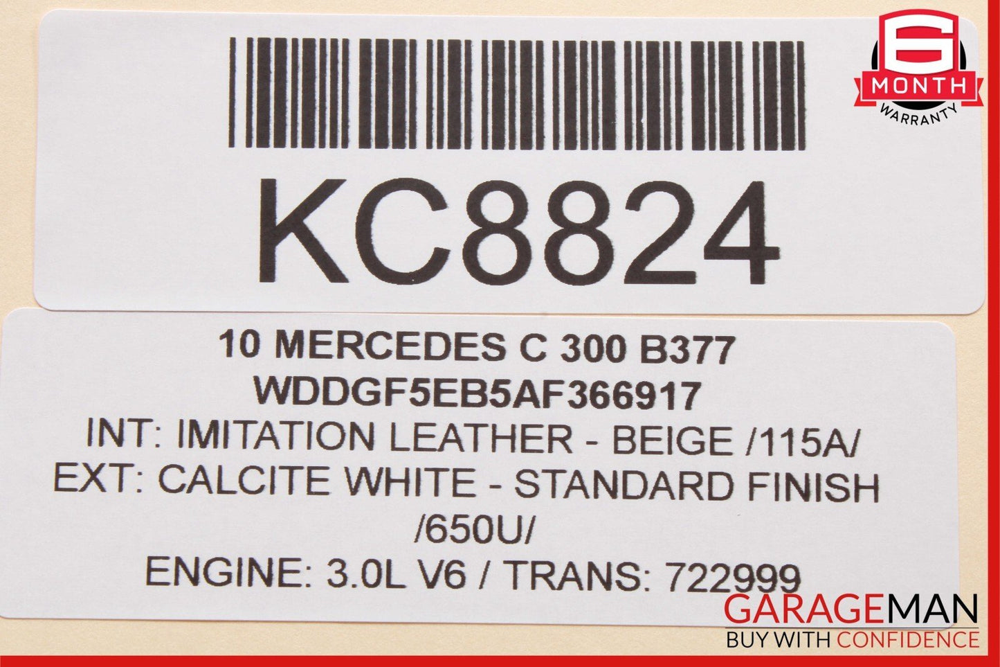08-11 Mercedes W204 C300 4MATIC Front Left Driver Side Exterior Door Handle OEM