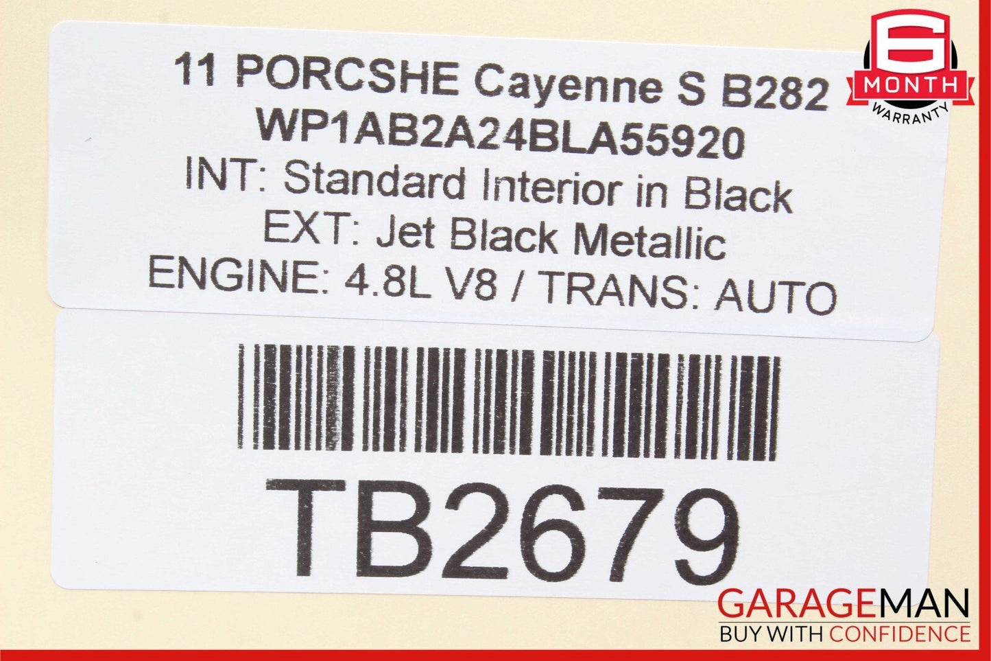 10-17 Porsche Cayenne 958 S Steering Column Combination Switch Assembly OEM
