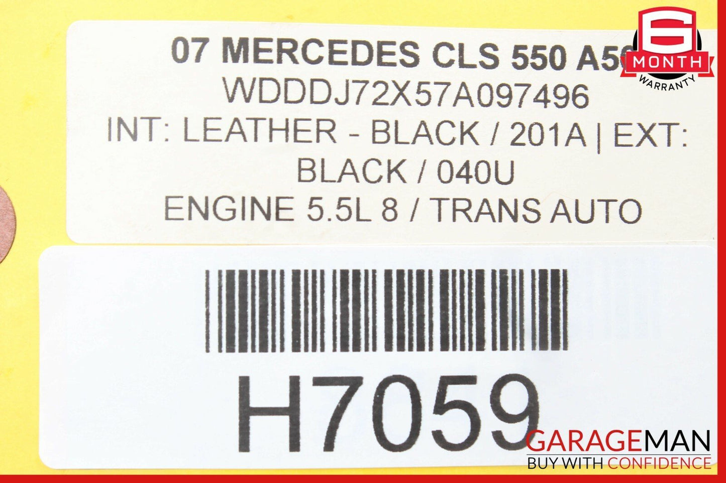 06-11 Mercedes W219 CLS350 CLS500 Front Right Side Door Controller Module Unit