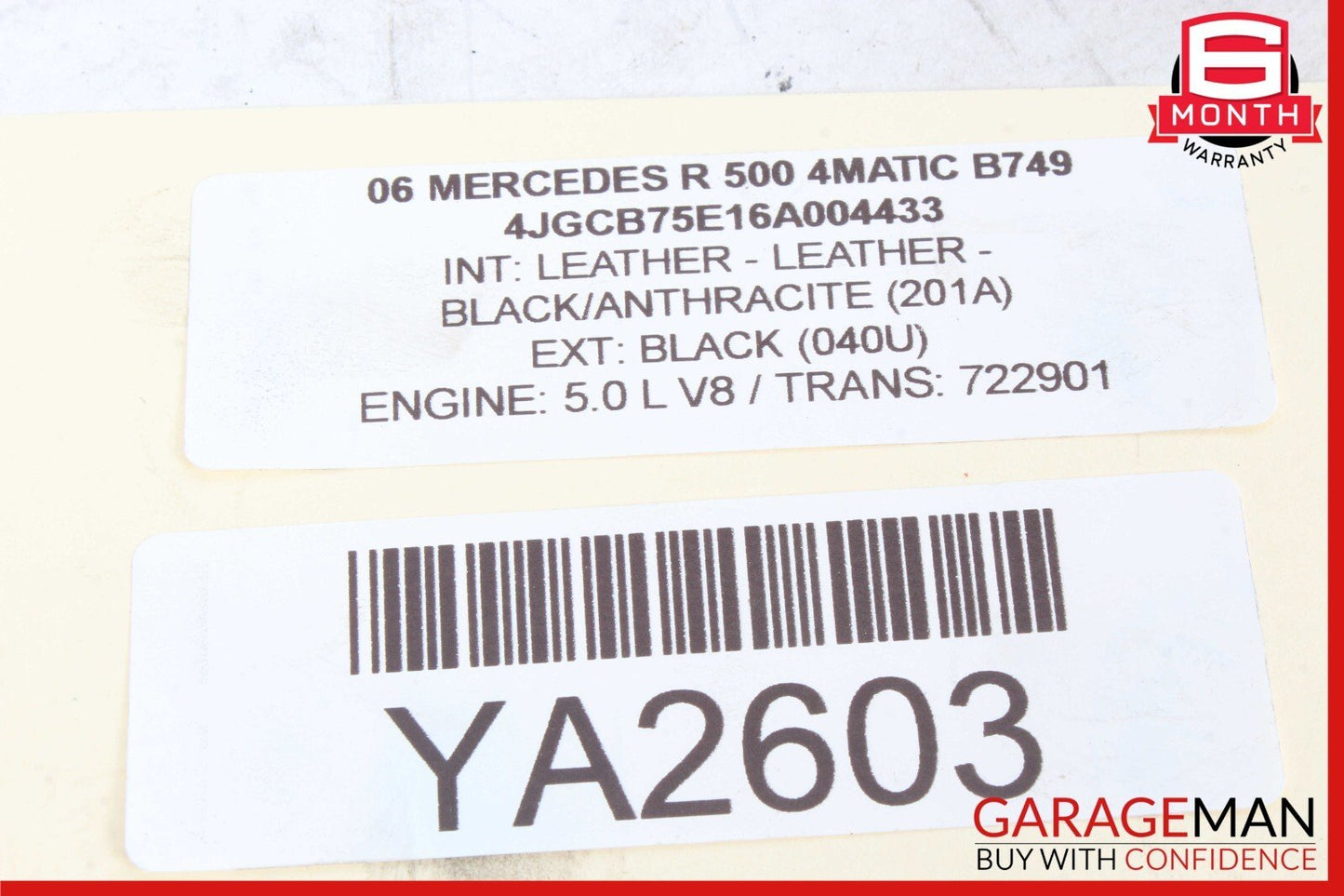 06-13 Mercedes X164 GL450 ML350 R500 Front Drive Shaft Driveshaft Axle OEM