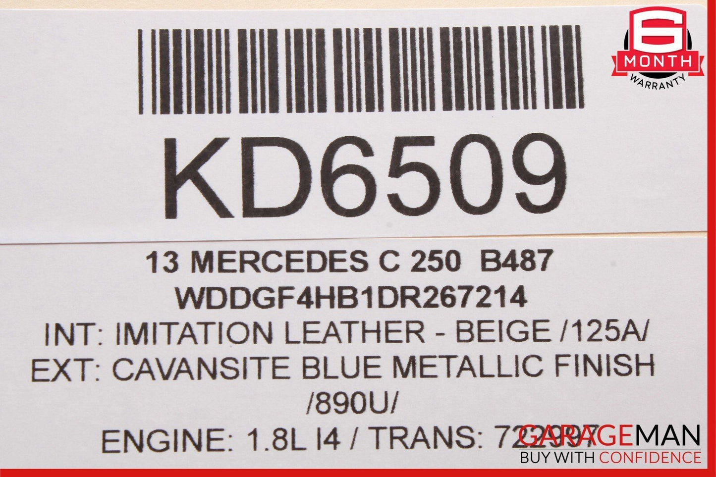 12-15 Mercedes W204 C250 SLK250 1.8L M271 Engine Oil Filter Housing Assy
