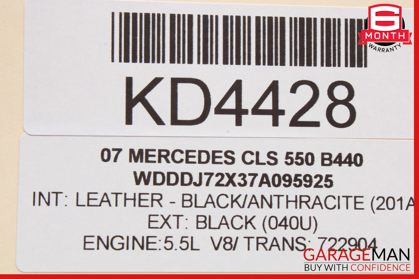 06-11 Mercedes W219 CLS550 Instrument Cluster Trim Bezel 2196890239 OEM